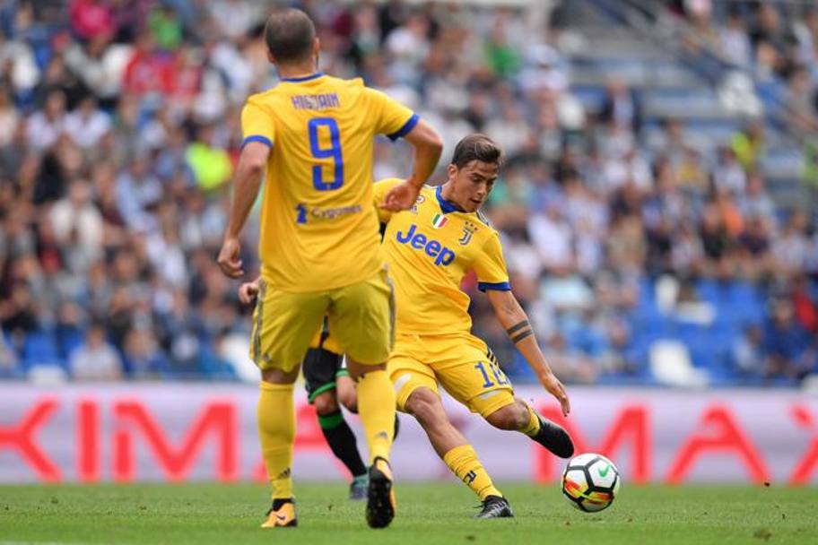 Sassuolo-Juventus al Mapei Stadium, l&#39;azione del gol di Dybala